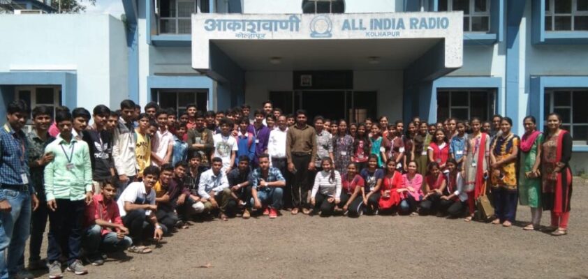 Industrial Visit All India Radio Station, Kolhapur & Panhala on 12th Oct. 2019 for SE-IT class