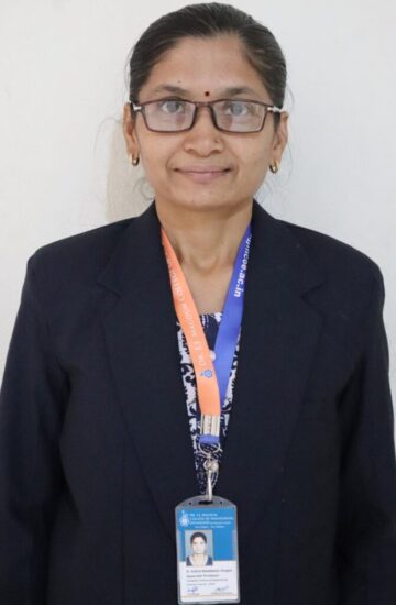 Dr. Archana Chougule Head of Department